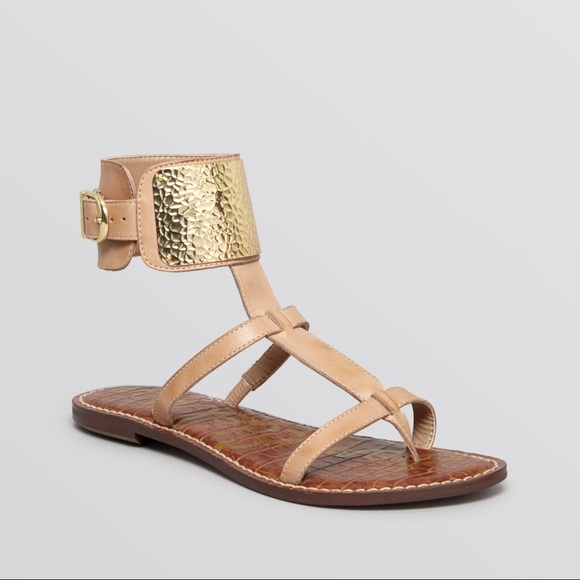 Sam Edelman Shoes - Gold Plated Gladiator Sandals